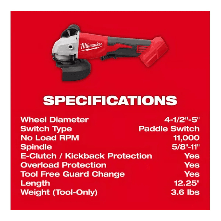  Esmeril M18™  4-1/2
