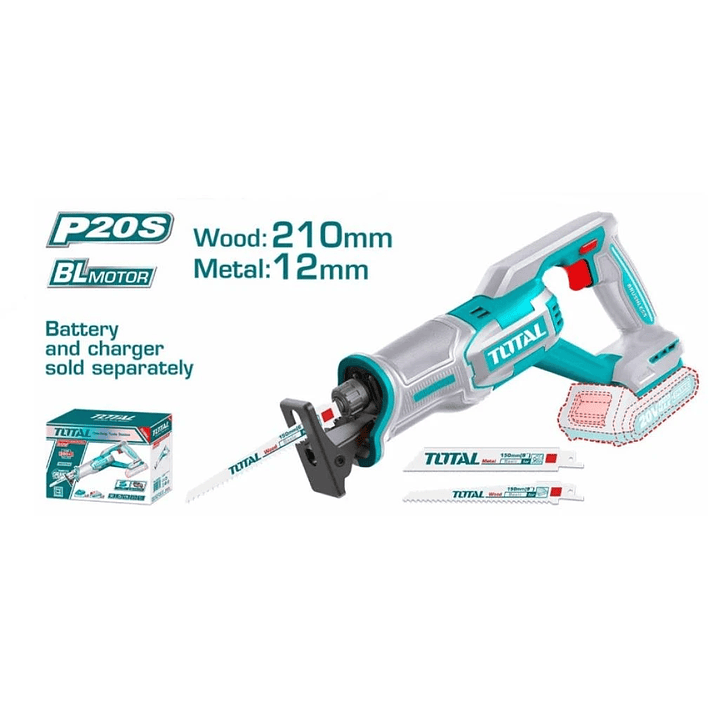 SIERRA SABLE 20V TRSLI2108 LI-ION BRUSHLESS TOTAL 2