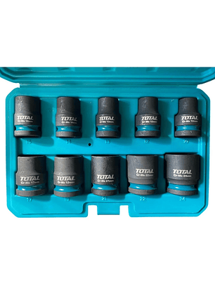 Set Dados Cortos P/llave Impacto ½ 10 Pzs Total Thistd12101