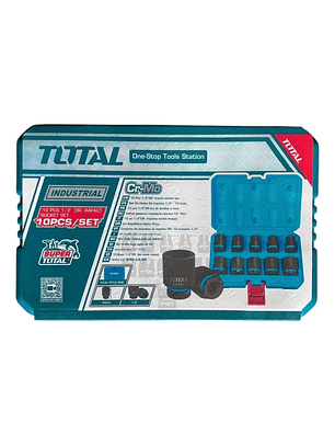 Set Dados Cortos P/llave Impacto ½ 10 Pzs Total Thistd12101