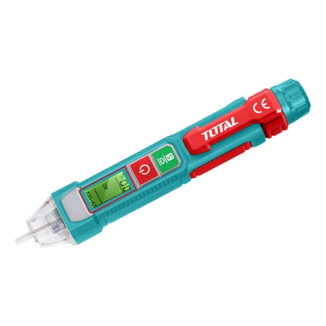 Tester Sensor Detector Voltaje Lapiz 12v / 1000v Total Color Turquesa 1