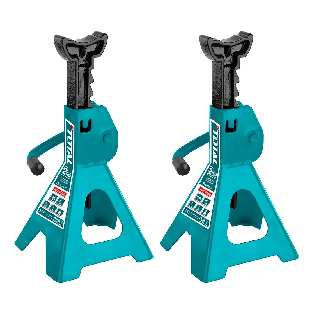 Set Trípode Caballete Gato Auto Camioneta 2 T Total 1