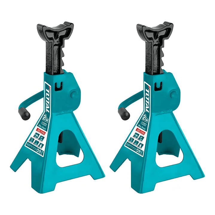 Set Trípode Caballete Gato Auto Camioneta 2 T Total 1