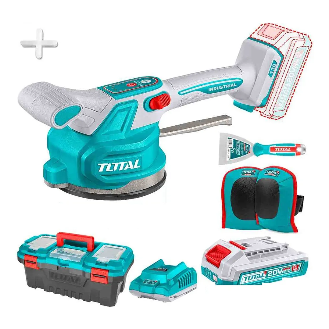 Ventosa Vibrador 20v 60kg 5-1/8 Total Ttvli20015 1