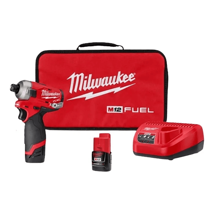 KIT ATORNILLADOR HIDRAULICO FUEL M12 MILWAUKEE 2551-22 1