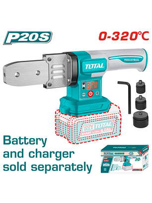Maquina Termofusion Inalambrica 20v Total Twtli2018