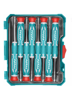 Set De 8 Destornilladores De Precisión Perilleros Total