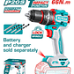 Taladro Percutor Inalambrico Total Tools Tidli206681 - Miniatura 2