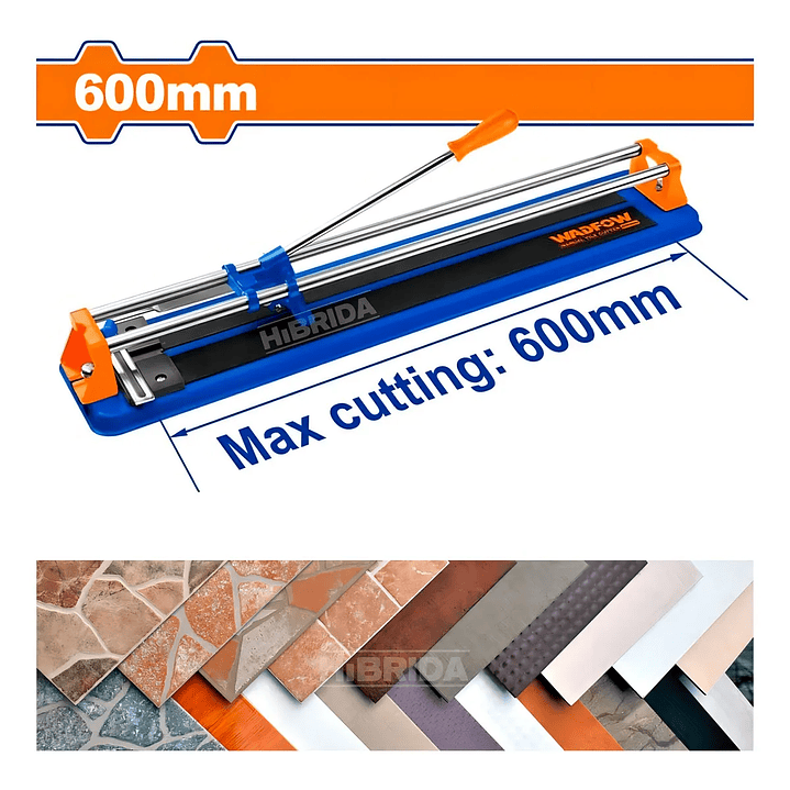 Cortadora De Ceramicas Manual 60 Cm Wadfow 4