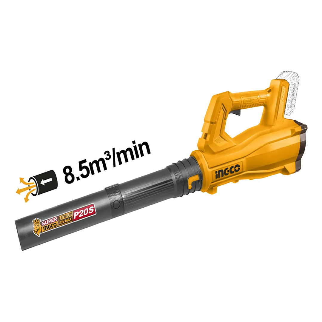 Soplador Inalambrico 20v 8,5m3/min Ingco Cabli20323 1