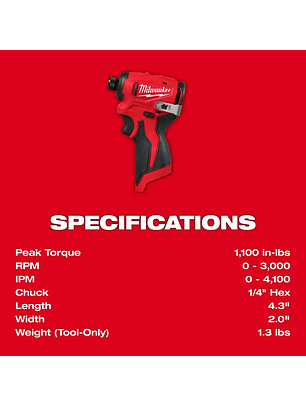 Milwaukee M12 Kit Taladro Y Atornillador Impacto 12v 3494-22