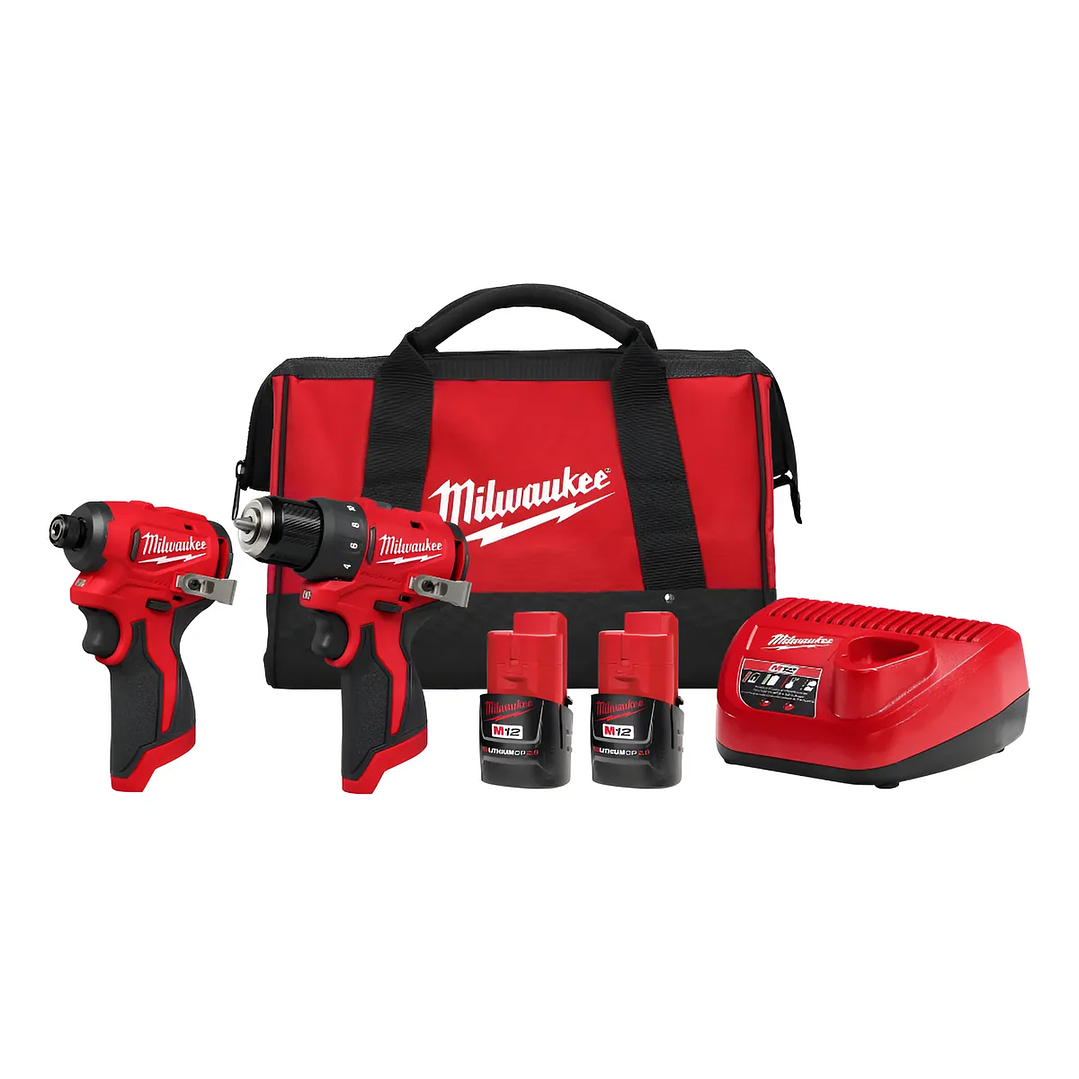 Milwaukee M12 Kit Taladro Y Atornillador Impacto 12v 3494-22 1