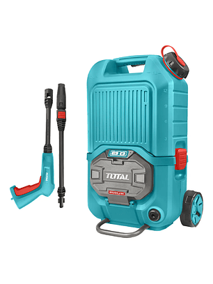 Hidrolavadora TPWLI4006 40v 15l Brushless Industrial + 5 Piezas Total + 2bat y cargador