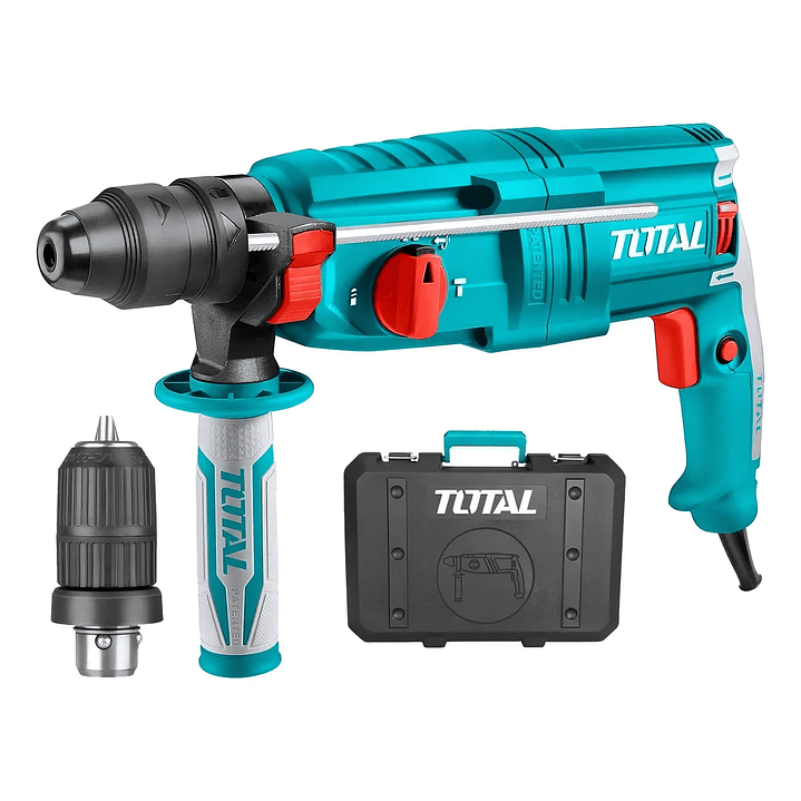 Rotomartillo Industrial Sds Plus 800w Con Adaptador Total 1