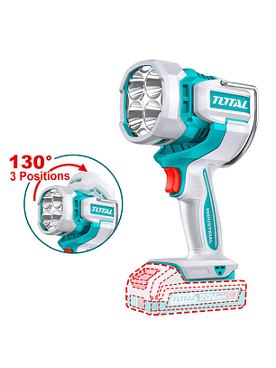 Foco Led, Linterna Trabajo Inalámbrica Total 20v - A Batería