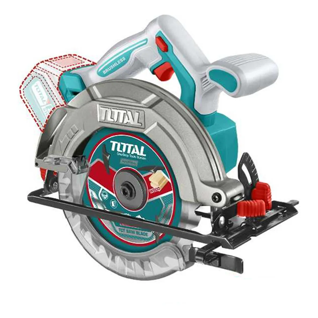 Sierra Circular Inalámbrica 6-1/2 Total Tools Tsli1652 1