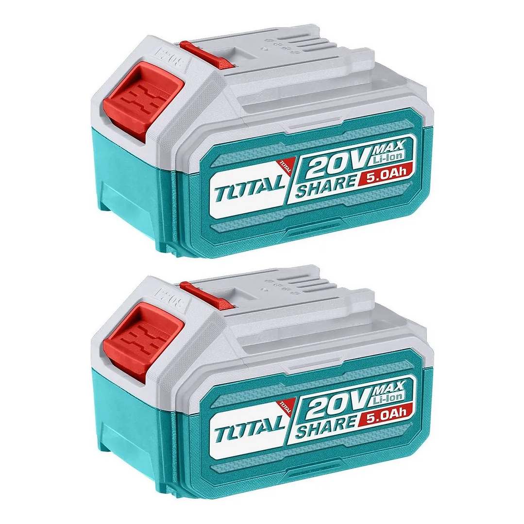 Pack 2 Baterías Litio Ion 5.0ah 20v Total 1