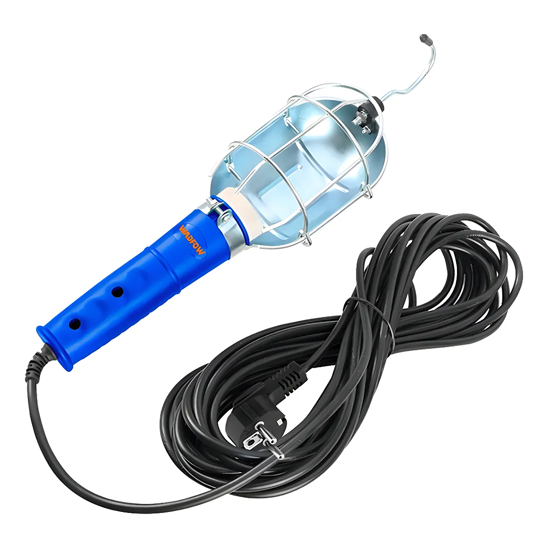 Lampara De Mano Portatil 75w 10 Mts Auto Mecánico Wfl30001 C 1