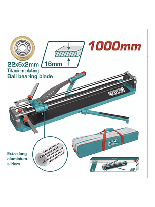 Cortadora Ceramica Porcelanato 1000mm Total Tht571001