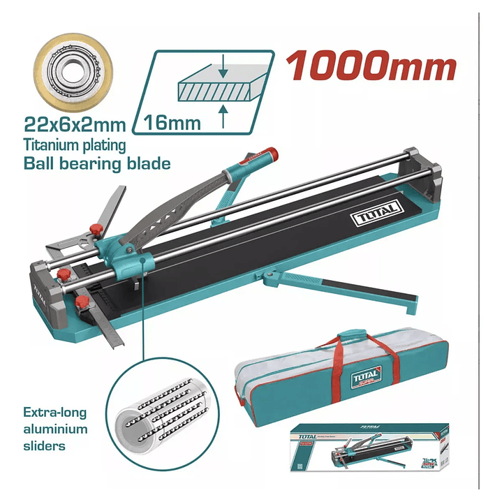 Cortadora Ceramica Porcelanato 1000mm Total Tht571001 2