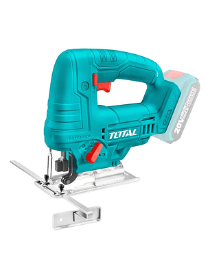 Sierra Caladora Inalámbrica Total 20v - Para Madera, Metal, Plástico - No Incluye Batería Ni Cargador - Tjsli6508