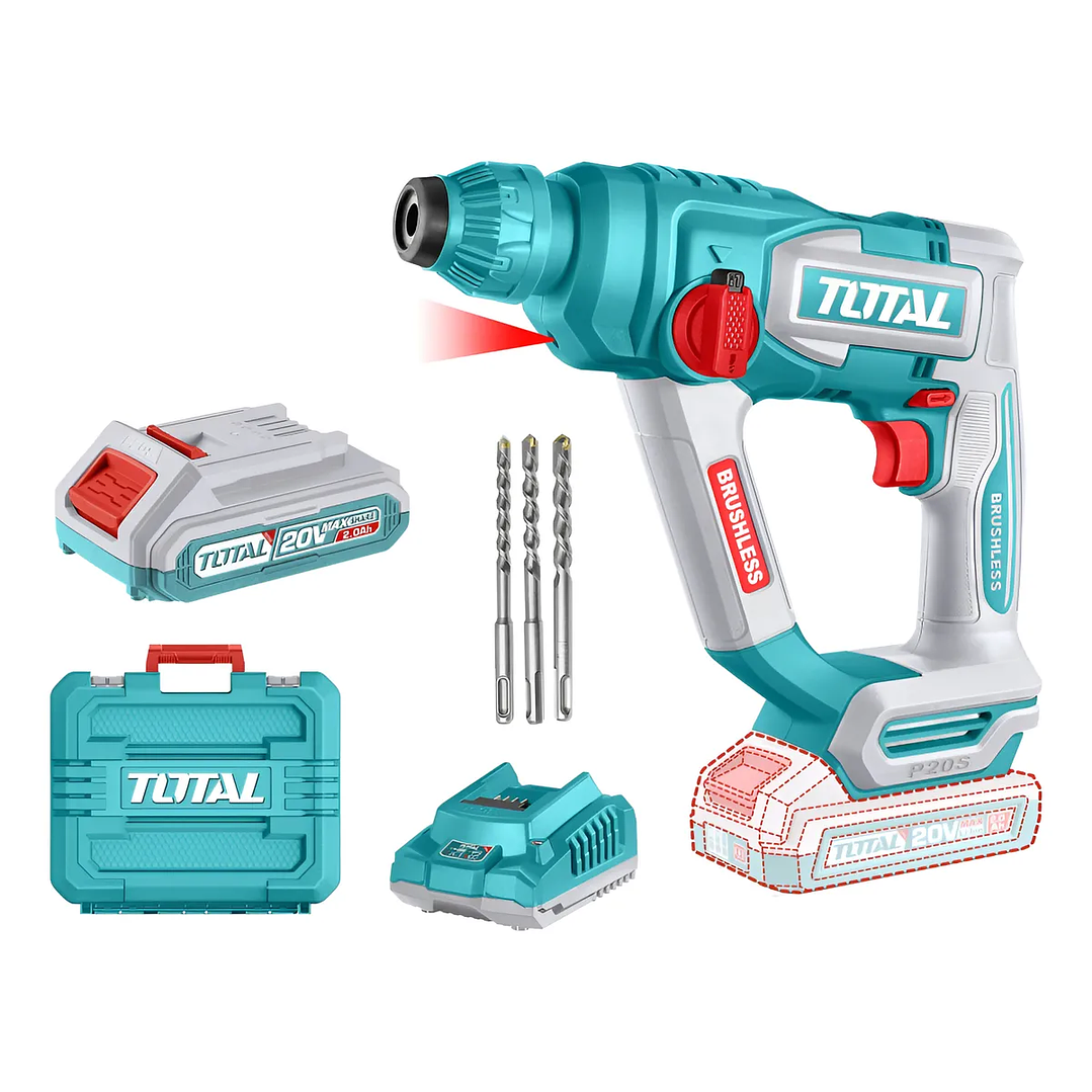 Taladro Percutor 20v Total Tools Trhli201881 1