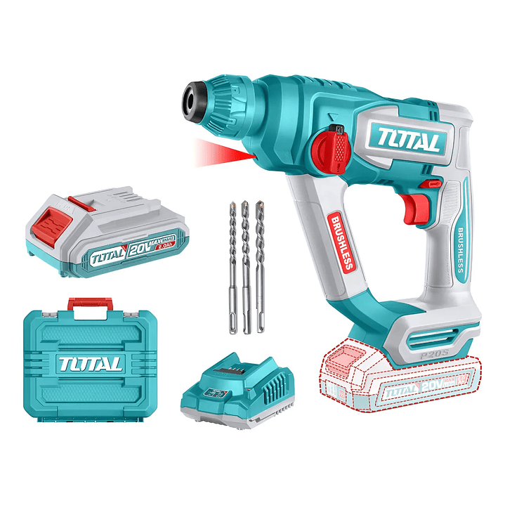 Taladro Percutor 20v Total Tools Trhli201881 1