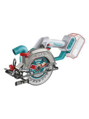 Sierra Circular Inalámbrica Total 20v - Motor Brushless, - 5.1/2 Pulgadas, 140mm - 6.300rpm -Tsli1402