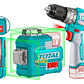 Combo Taladro + Nivel Láser 16v + Medidor Distancia Total TOSLI250101 - Miniatura 1