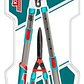Total Tijeras De Poda Industrial Tht1593301 - 3pcs - Miniatura 1
