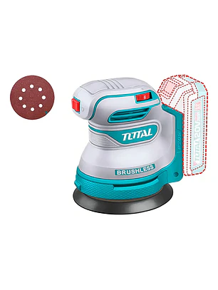 Lijadora Roto Orbital Inalámbrica TROSLI2002 + BOLSO
