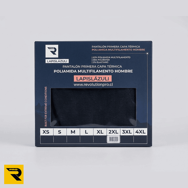 Pantalón Primera Capa Poliamida Lapislázuli Hombre 2
