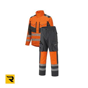 Conjunto Técnico Antiácido Alta Visibilidad Slack Poliéster Hombre Andes
