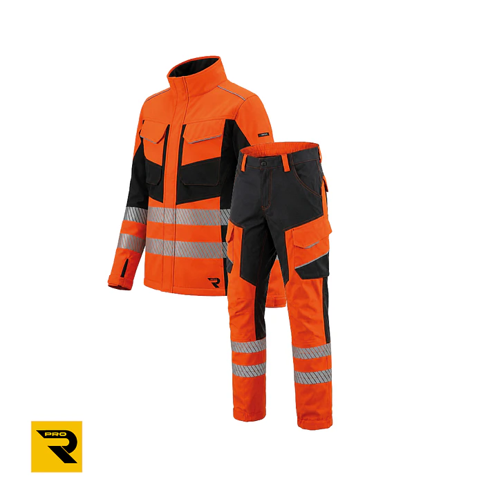 Conjunto Técnico Antiácido Alta Visibilidad Slack Nylon Spandex Mujer Azimut 1