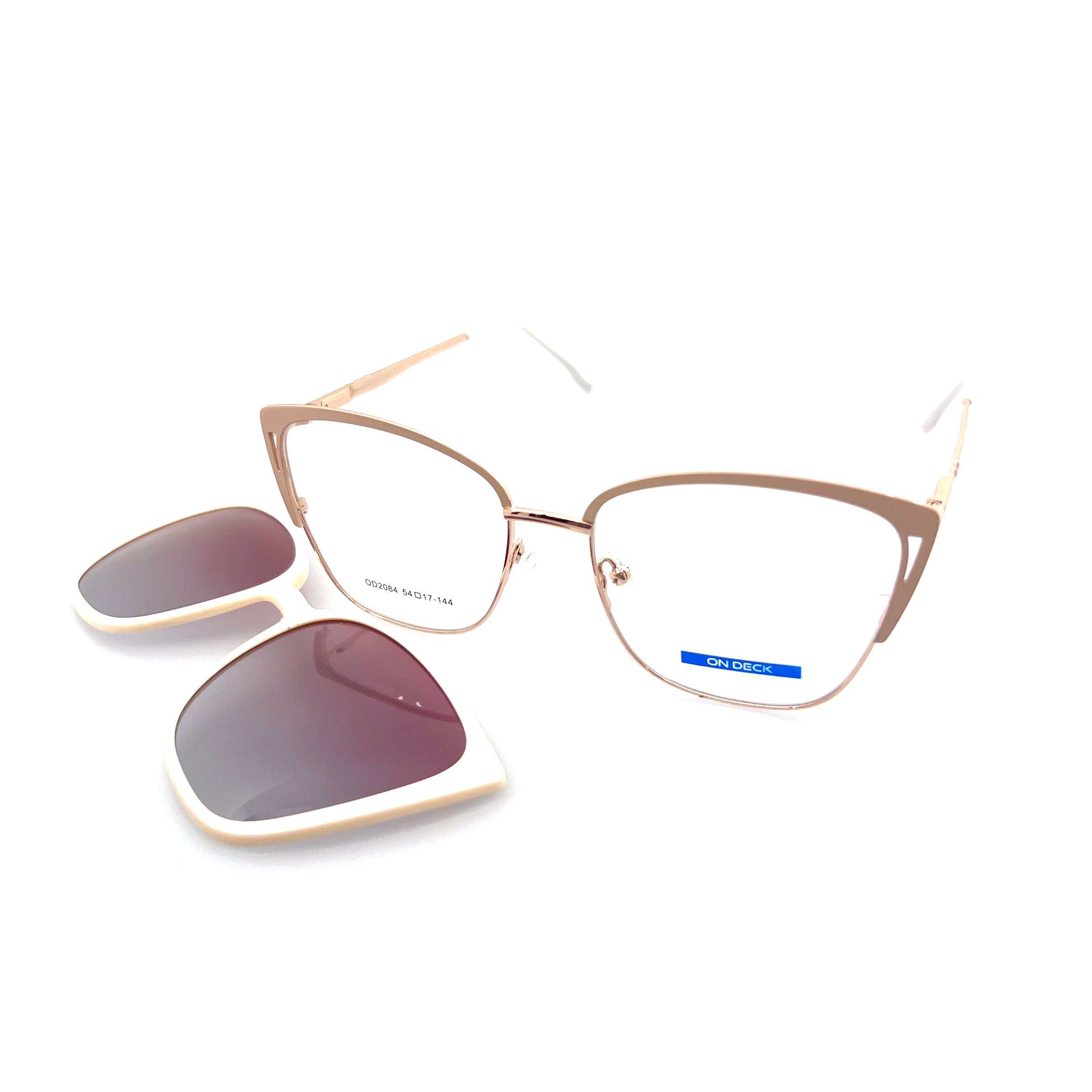 Lentes Ópticos Clip-on ON DECK OD2084 C2