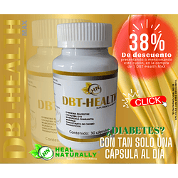 DBT-Health MAX®<br>SUPER DESCUENTO DEL 38%<br>POR LANZAMIENTO<br>APLICA CODIGO DE<br>DESCUENTO (B51F7D) - Image 1