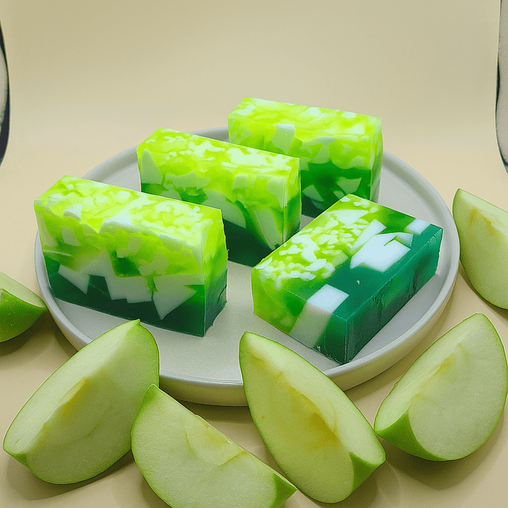 Sabonete refrescante de Maçã Verde e Óleo de Rícino 1