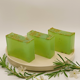 Sabonete herbal ancestral de Alecrim e Jasmim
