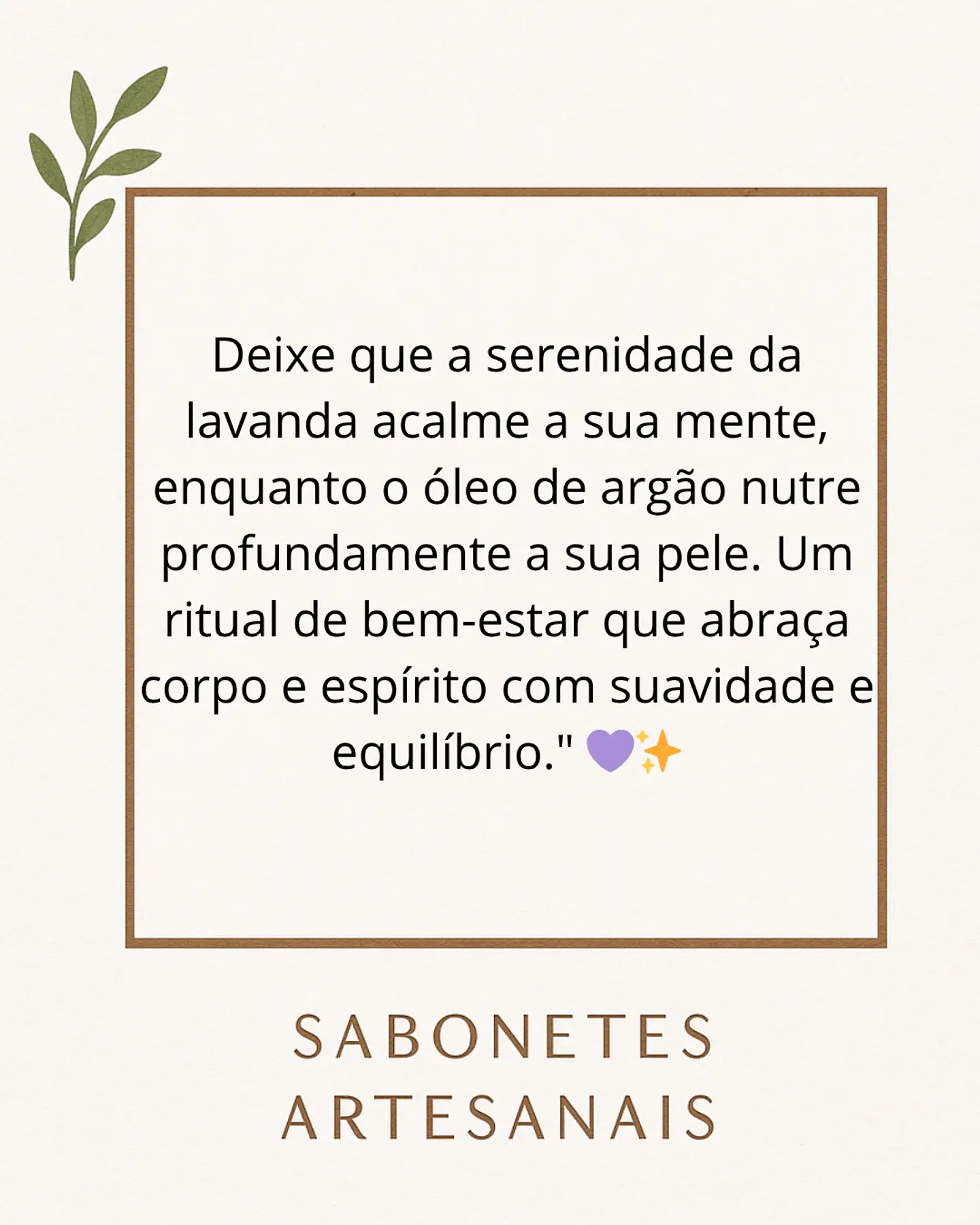 Sabonete nutritivo de Lavanda e óleo de Argão 3