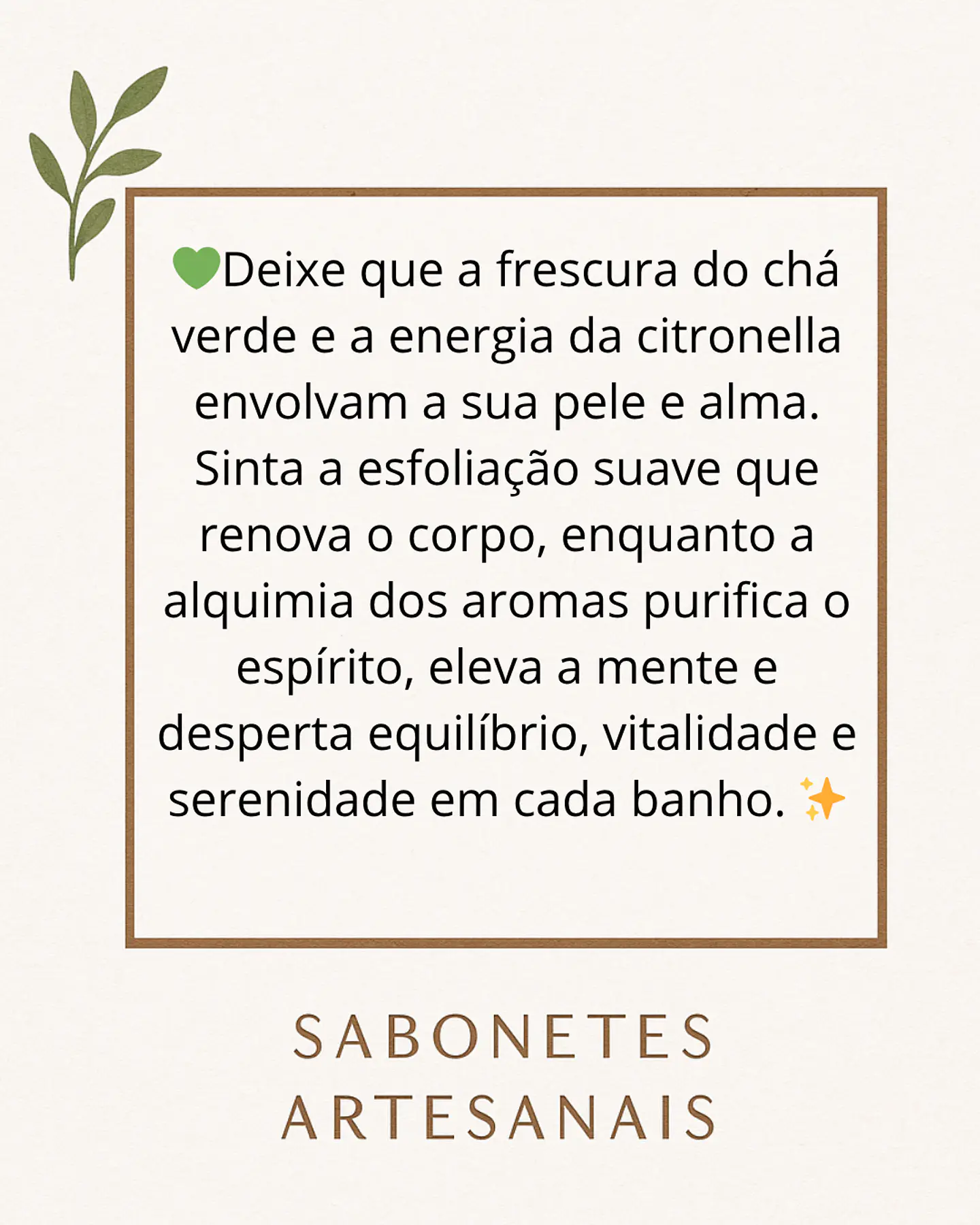 Sabonete esfoliante corporal de Chá Verde e Citronela 3