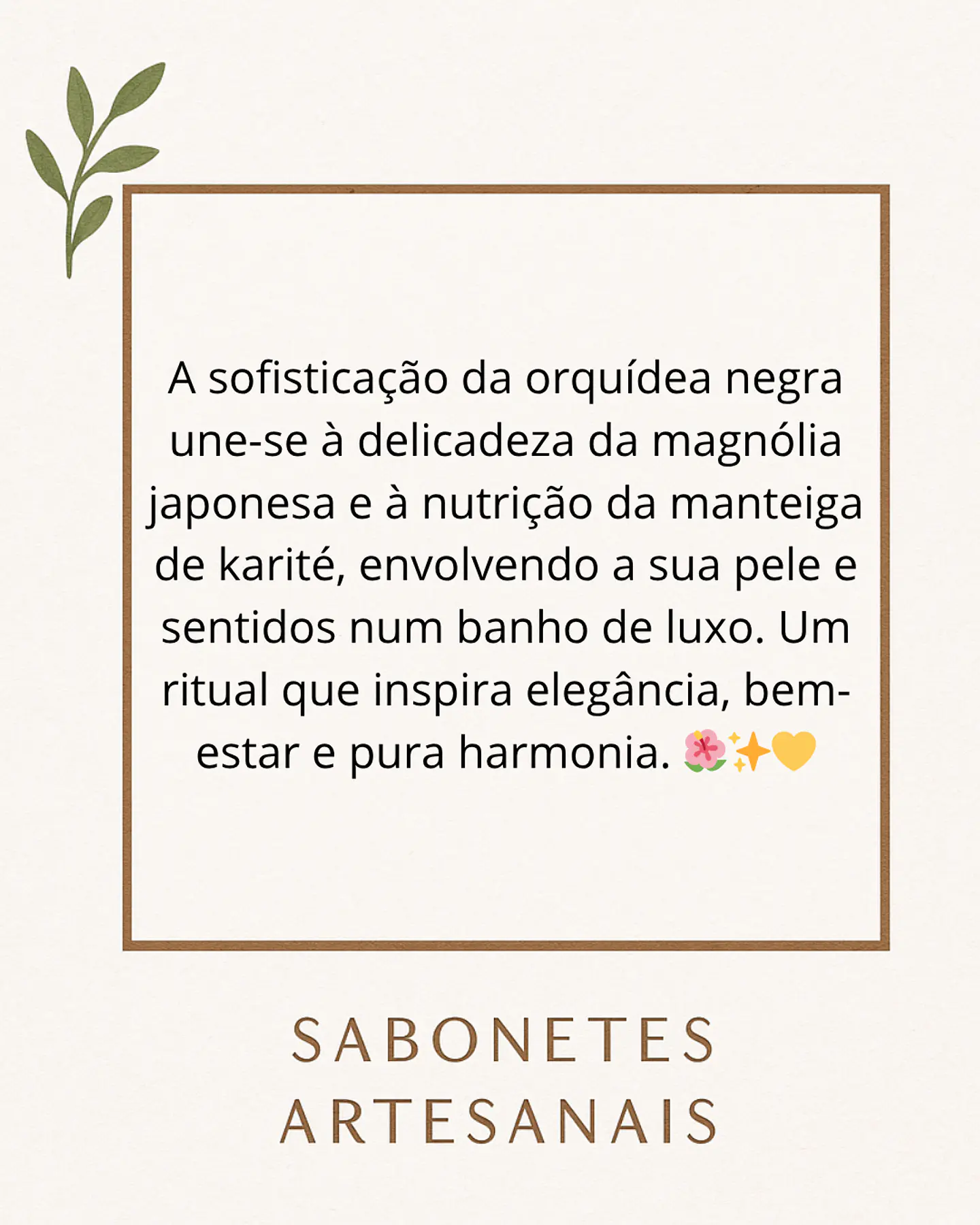 Sabonete aromático de Orquídea Negra com Magnólia Japonesa e manteiga de Karité 3