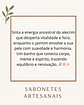 Sabonete herbal ancestral de Alecrim e Jasmim - Thumbnail 3