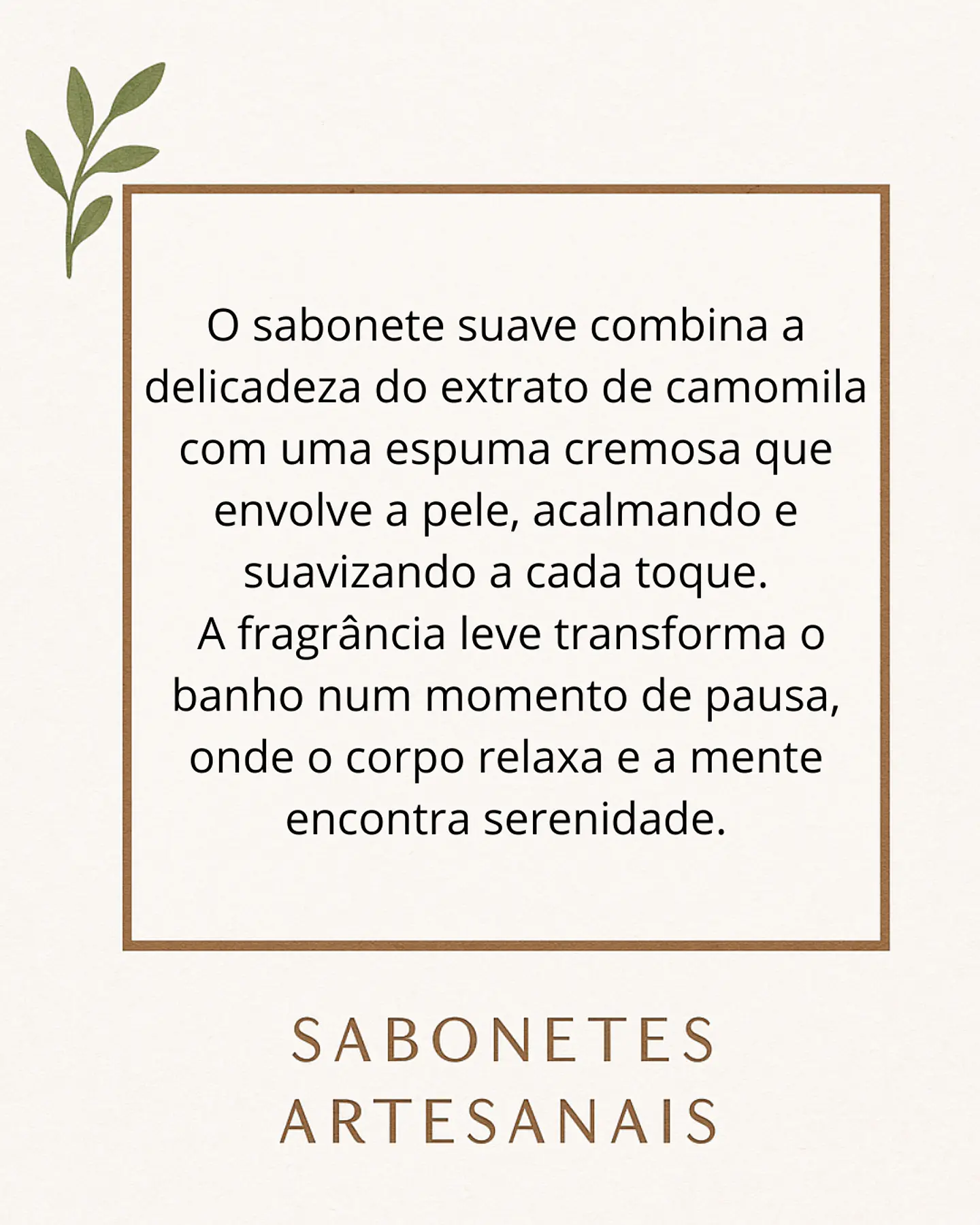 Sabonete de extrato natural de Camomila 3