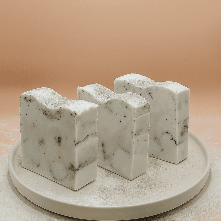 Sabonete de Argila Branca, Argila Cinza e Árvore do Chá 1