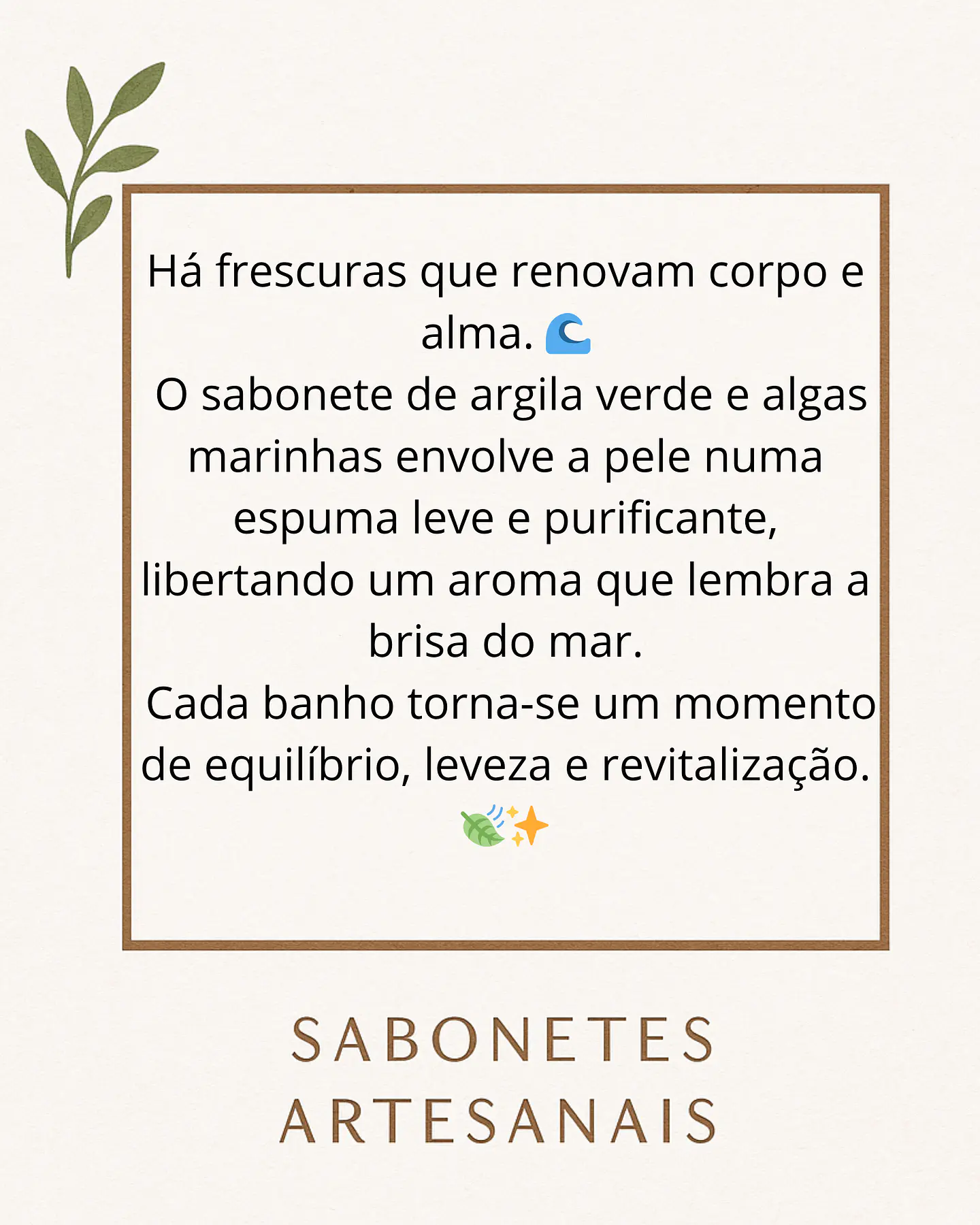 Sabonete de banho de Argila Verde & Algas Marinhas 3