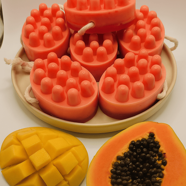 🧼 Sabonete de Duche Cromoterapia – Papaia & Manga 1