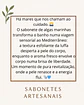 Sabonete XL para Duche, Algas Marinhas & Aroma Mediterrâneo com Esponja Luffa embutida - Thumbnail 3