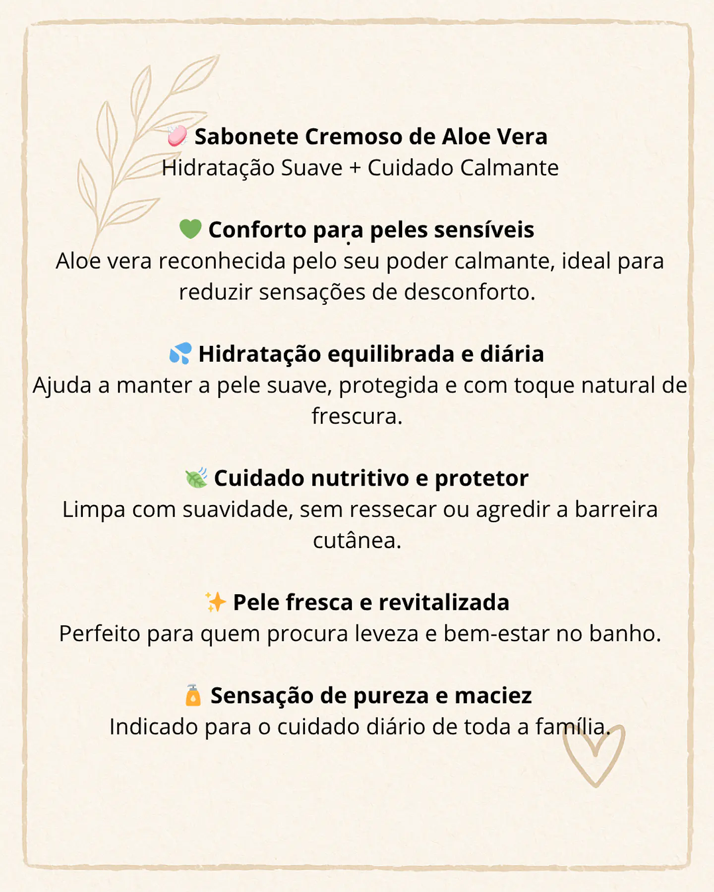 Sabonete Cremoso de Aloe Vera com manteiga de Manga 2