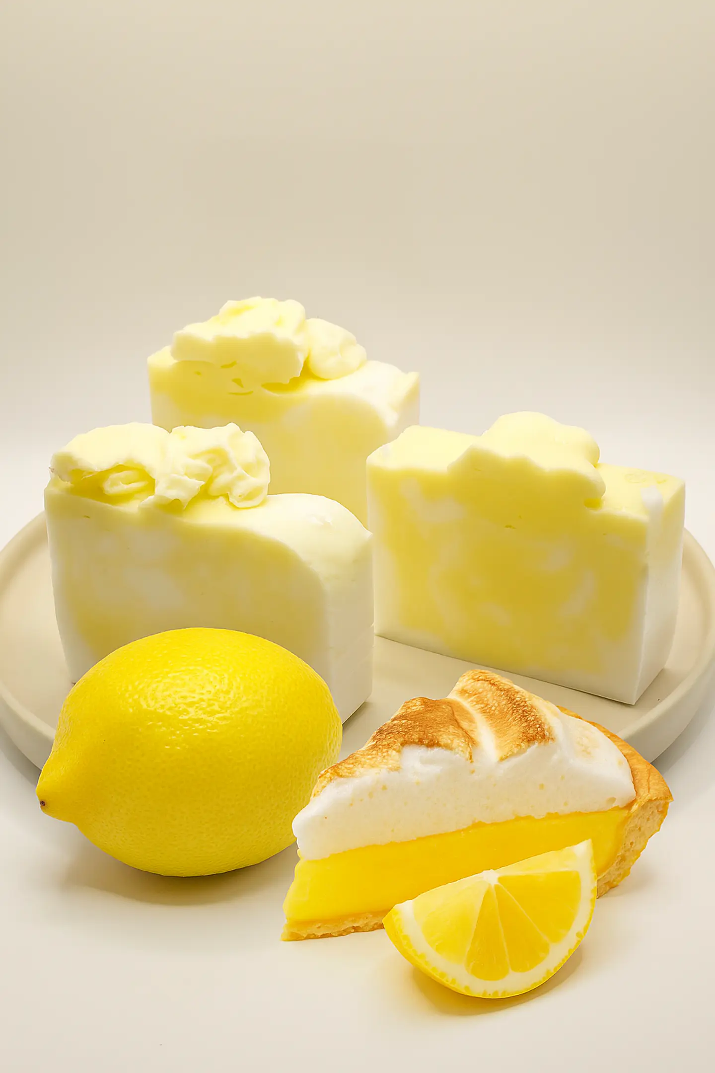 Sabonete Aveludado de Merengue de Limão 1