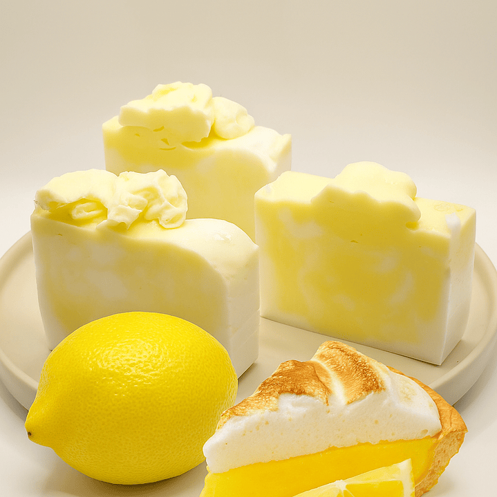 Sabonete Aveludado de Merengue de Limão 1